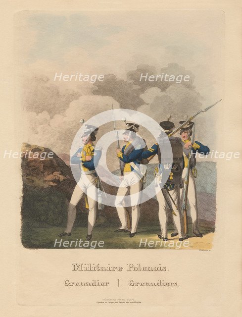 The Polish Army 1831: Grenadier, 1831.