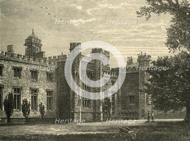 'The School from the Close', 1898. Creator: Unknown.