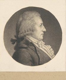 William Armstrong, 1797. Creator: Charles Balthazar Julien Févret de Saint-Mémin.
