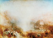 'Mercury Sent to Admonish Aeneas', 1850. Artist: JMW Turner