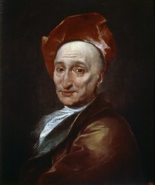 'Portrait of the author Bernard le Bovier de Fontenelle', 18th century. Artist: Hyacinthe Rigaud