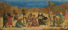 The Israelites gathering Manna, 1490s. Creator: Ercole de' Roberti, (Ercole Ferrarese) (c. 1450-1496).