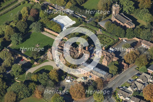 Castle Bromwich Hall, a late 16th or early 17th century country house, Birmingham, 2024. Creator: Damian Grady.