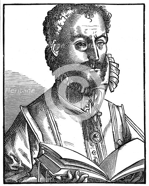 Orlandus Lassus, Flemish Renaissance composer and musician, 16th century. Artist: Unknown