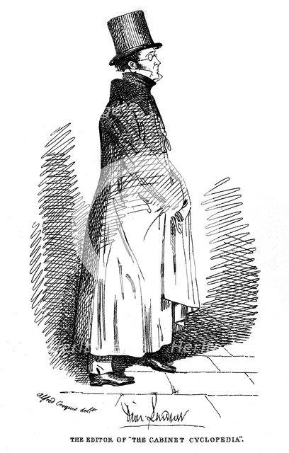 Dionysius Lardner, Irish-born scientific writer, 1835. Artist: Unknown