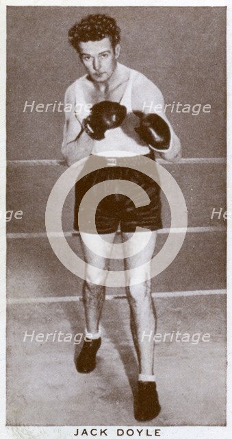 Jack Doyle, Irish boxer, 1938. Artist: Unknown