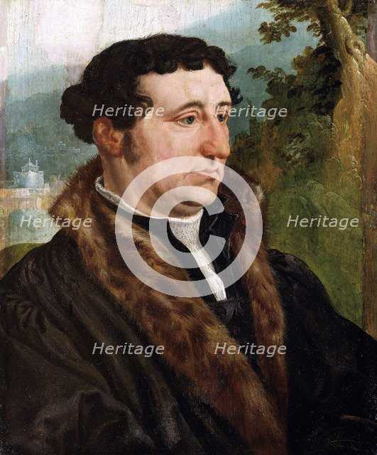 'Portrait of a man', 1540. Artist: Maerten van Heemskerck.