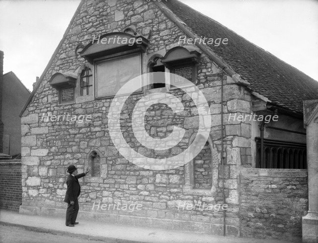 Christ's Hospital almshouses, Abingdon, Oxfordshire, c1860-c1922. Artist: Henry Taunt