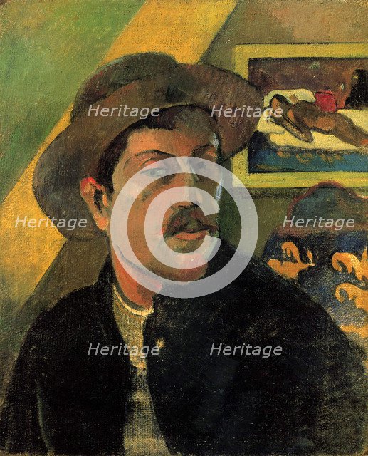 Self-Portrait. Artist: Gauguin, Paul Eugéne Henri (1848-1903)