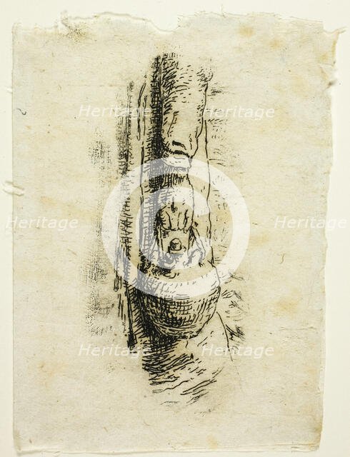 Peasants Going to Work, 1863. Creator: Jean Francois Millet.