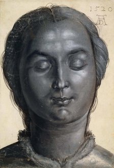 Head of a woman, 1520. Creator: Dürer, Albrecht (1471-1528).