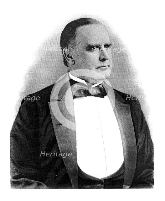 President McKinley, 1901. Artist: Unknown