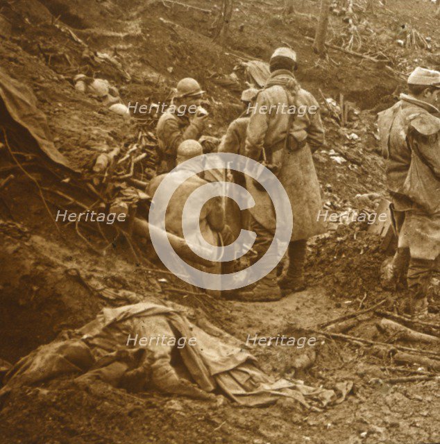 Les Éparges, northern France, 1915. Artist: Unknown.