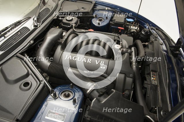 2001 Jaguar XK8 Convertible 4.0 litre. Creator: Unknown.