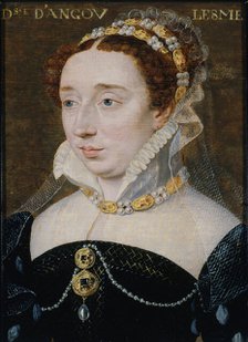 Portrait of Diane de France, Duchess of Angoulême (1538-1619) , 1570. Creator: Clouet, François, (School)  .