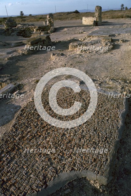 Punic floor mosaic, c.6th century BC. Artist: Unknown