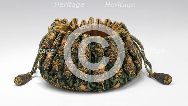 Gaming purse, French, late 17th century. Creator: Unknown.