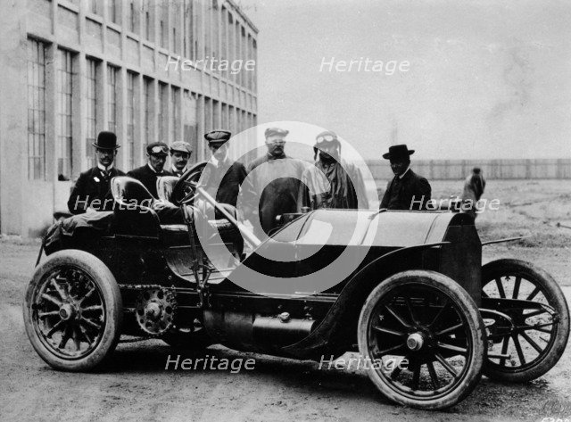 Mercedes 90 hp car, c1930-c1904. Artist: Unknown