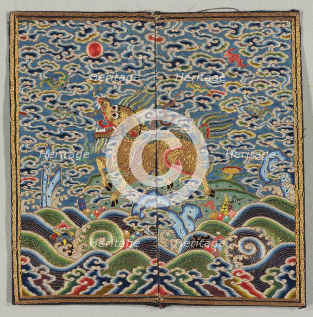 Rank Badge (buzi), 1736-95. Creator: Unknown.