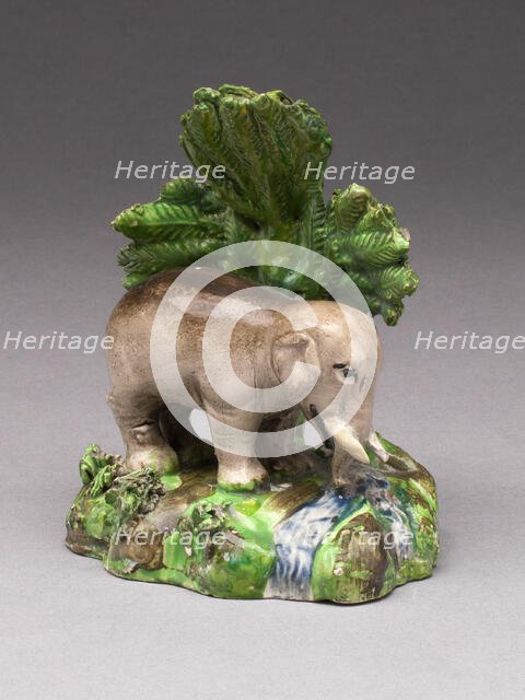 Elephant, Staffordshire, c. 1820/30. Creator: Staffordshire Potteries.