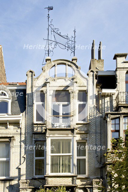 Maison Autrique, 206 Chausee de Heacht, Brussels, Belgium, (1893), c2014-2017. Artist: Alan John Ainsworth.