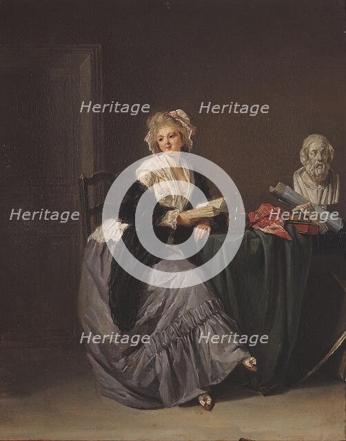 The reading light. Creator: Marie Marc Antoine Bilcoq.