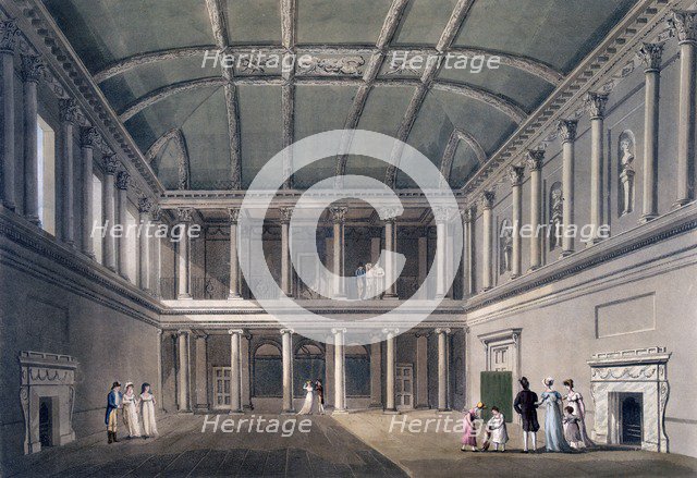 Bath, the Concert Room, pub. 1805. Creator: John Claude Nattes (1765-1822).