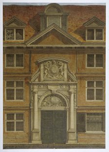 Blackwell Hall, City of London, 1819. Artist: Robert Blemmell Schnebbelie