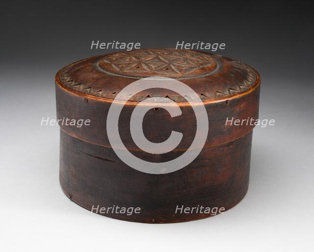 Box with Lid, 1790/1860. Creator: Unknown.