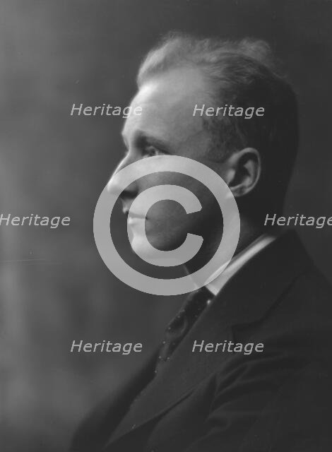 Tenny, V., Mr., portrait photograph, 1917 Apr. 20. Creator: Arnold Genthe.