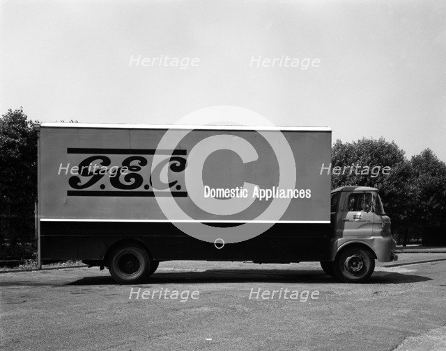 An Austin FF K160 lorry belonging to the General Electric Co, Swinton, 1963.  Artist: Michael Walters