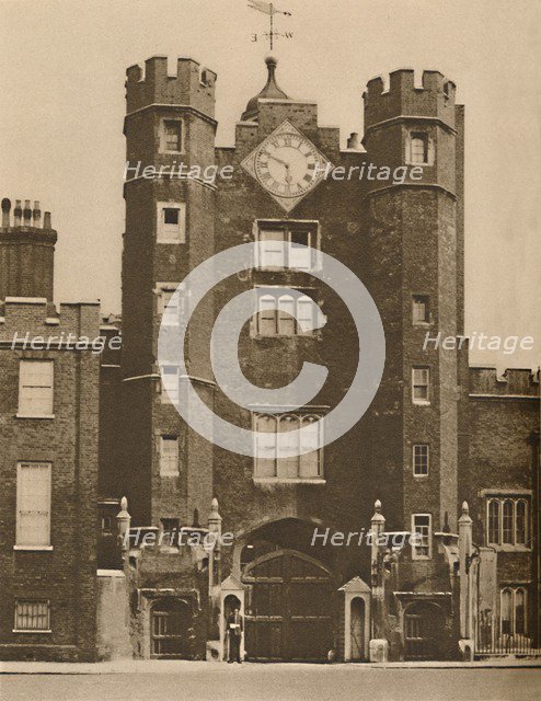 'Brick Gate House for a Royal Hunting Lodge in St. James's', c1935. Creator: Donald McLeish.