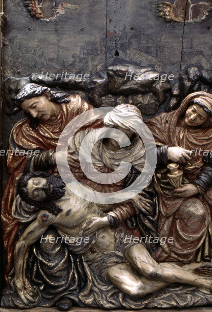 Descent of the Collegiate Church of Cenarruza (Vizcaya).