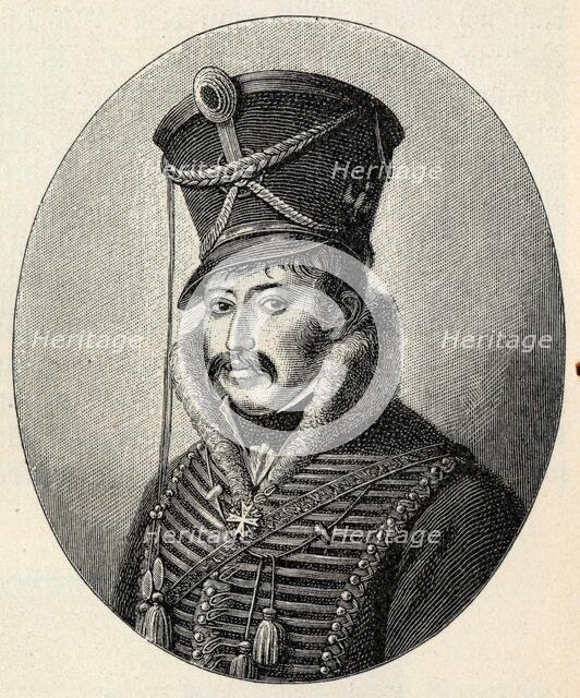 Ferdinand von Schill (1776-1809). Creator: Buchhorn, Ludwig (1770-1856).