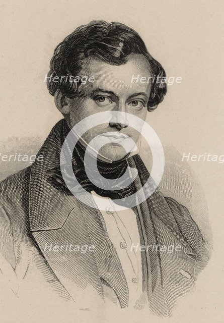 Portrait of the composer Charles-Auguste de Bériot (1802-1870), 1836.