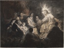 Christ and His Disciples in the Garden of Gethsemane, ca 1634.