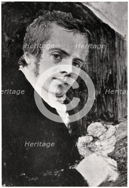 John Condé, French-born British engraver, late 18th century (1912).Artist: Richard Cosway