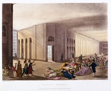 St Luke's Hospital, Old Street, London, 1808-1811. Artist: Thomas Rowlandson