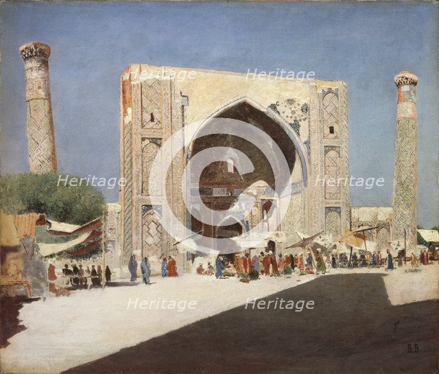 Samarkand, 1869-1870. Artist: Vereshchagin, Vasili Vasilyevich (1842-1904)