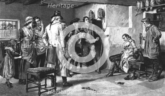 ''Cornered'; after Frank Dadd, R.I', 1890. Creator: Unknown.