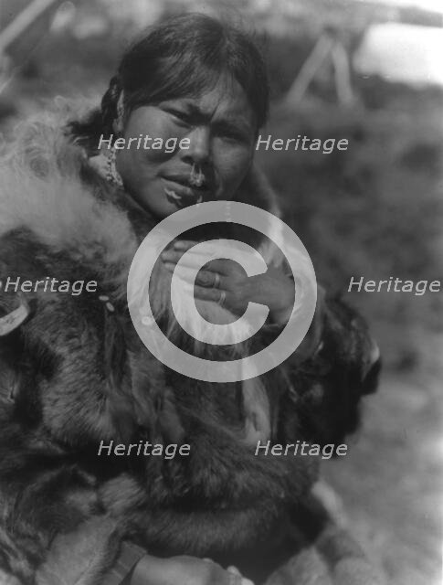 Dahchihtok-Nunivak, c1929. Creator: Edward Sheriff Curtis.