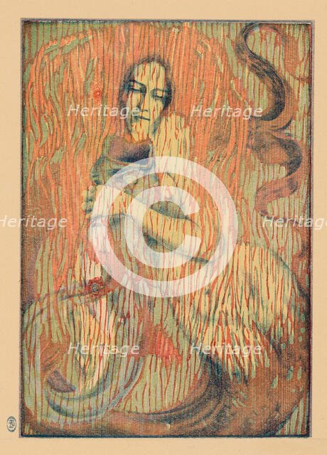 Playful Mermaid, 1897. Creator: Paul Herrmann.