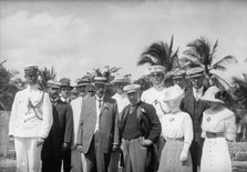 Philander C. Knox Visit To Central America And The West Indies - Knox In San Domingo, 1912. Creator: Harris & Ewing.