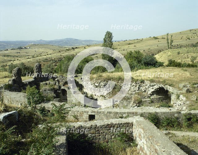 Circular treatment center, known as the Temple of Telesphorus, Pergamon, Turkey, 1999. Creator: Unknown.