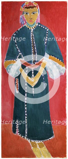 'Moroccan Woman (Zorah Standing)', 1912.  Creator: Henri Matisse.