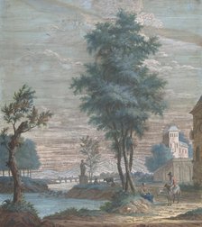 Italian Lanscape, 1769. Creator: Pieter de Groot.