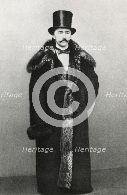 Heinrich Schliemann, German businessman and archaeologist, 19th century. Artist: Unknown