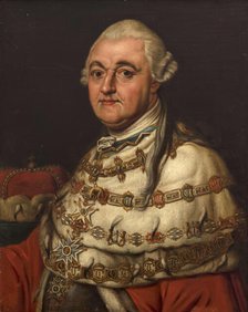 Portrait of Charles Theodore (1724-1799), Elector of Bavaria, Count Palatine of the Rhine. Creator: Batoni, Pompeo Girolamo (1708-1787).