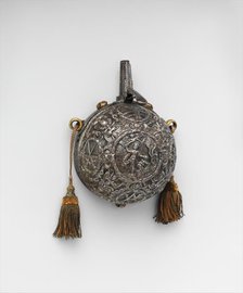 Priming Flask Made for Prince-Elector August I of Saxony (reigned 1553-86), German, ca. 1575. Creator: Unknown.