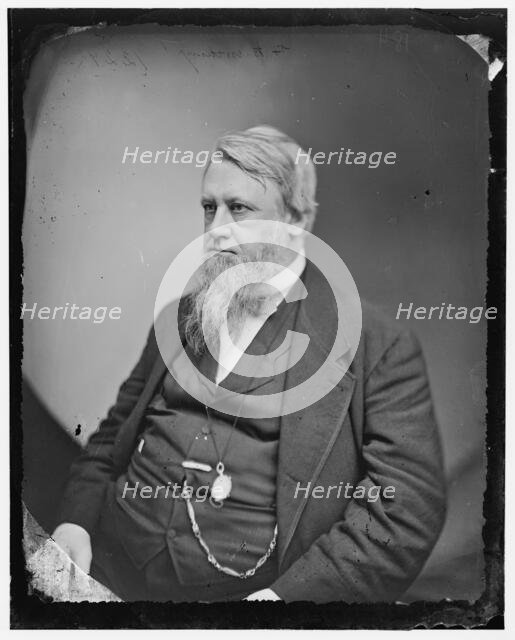 Henry Bowen Anthony of Rhode Island. 1865-1880. Creator: Unknown.